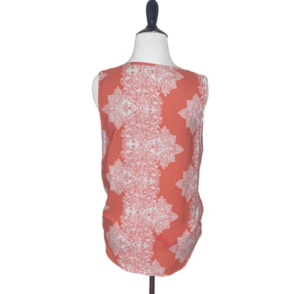 Fraiche by J faux wrap Blouse Size Small - Picture 4 of 6